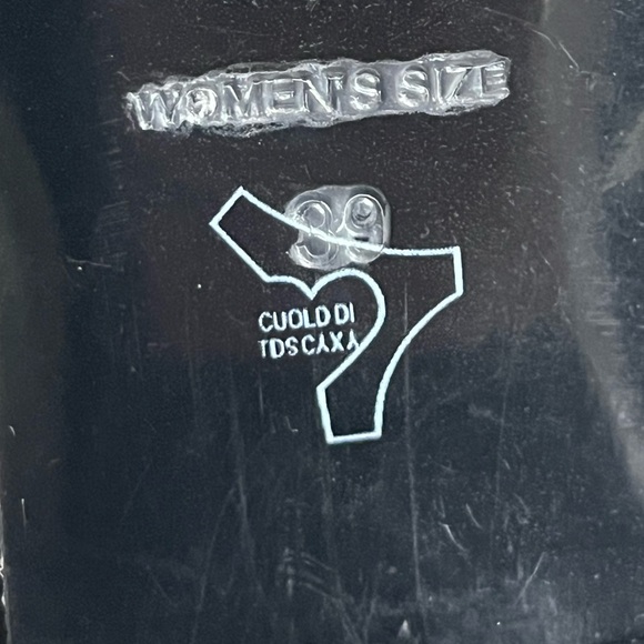 ROGER VIVIER PARIS Chips Strass Embellished Black Satin Slip On Mule Shoes 9 - Picture 15 of 15